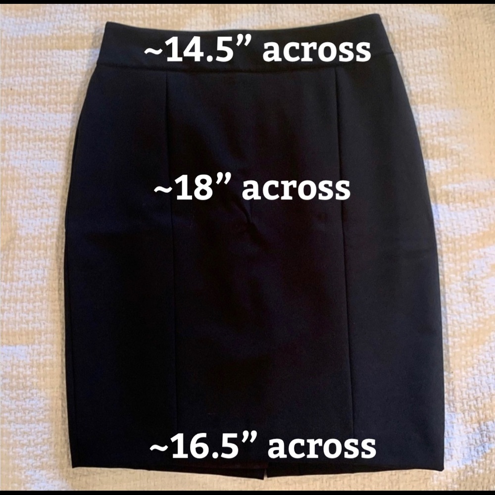 💲⬇️NWOT Ann Taylor Black Pencil Suit Skirt